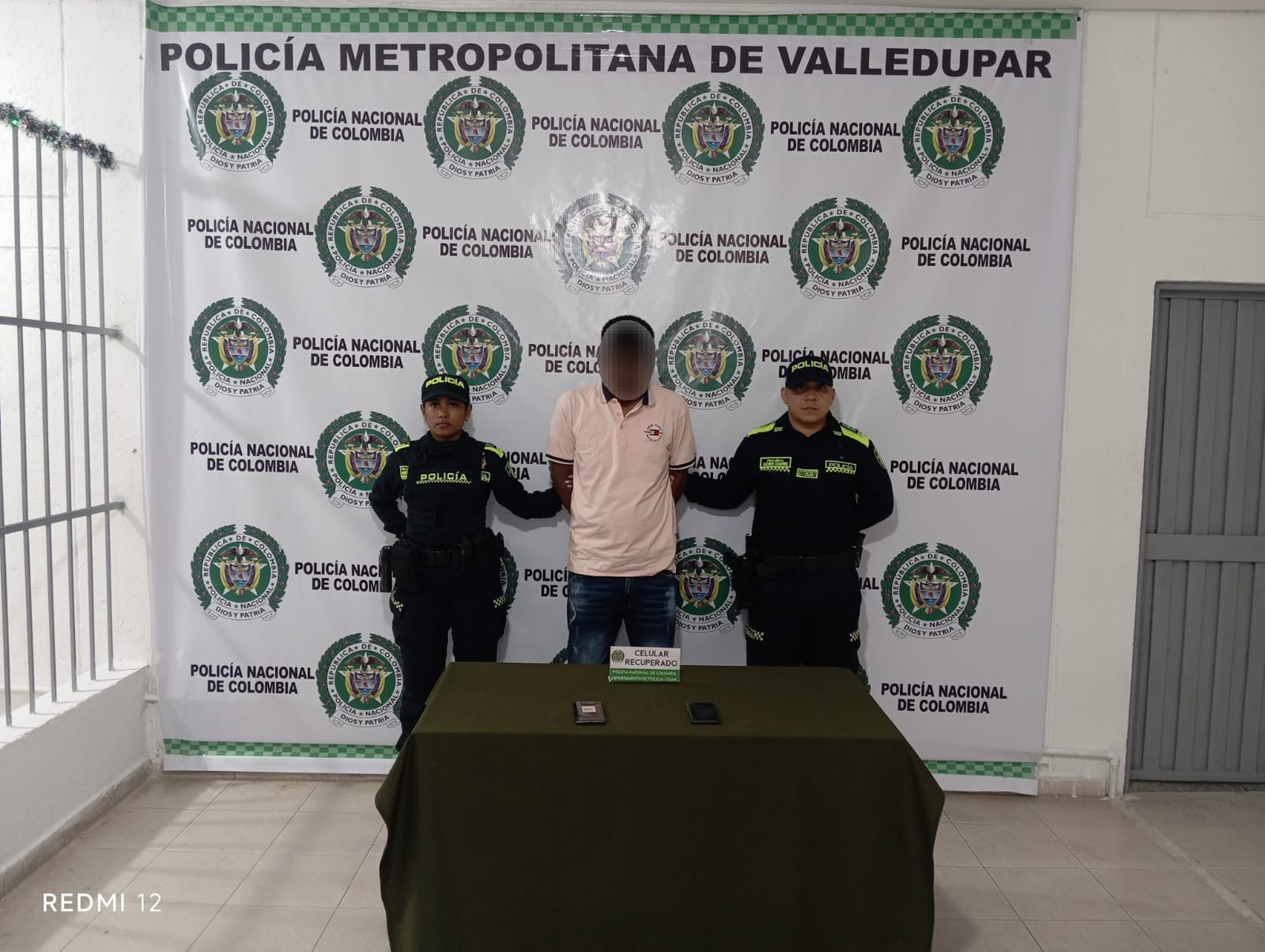 Pie de foto: El sujeto deberá enfrentar los cargos en su contra. Foto: Policía Metropolitana