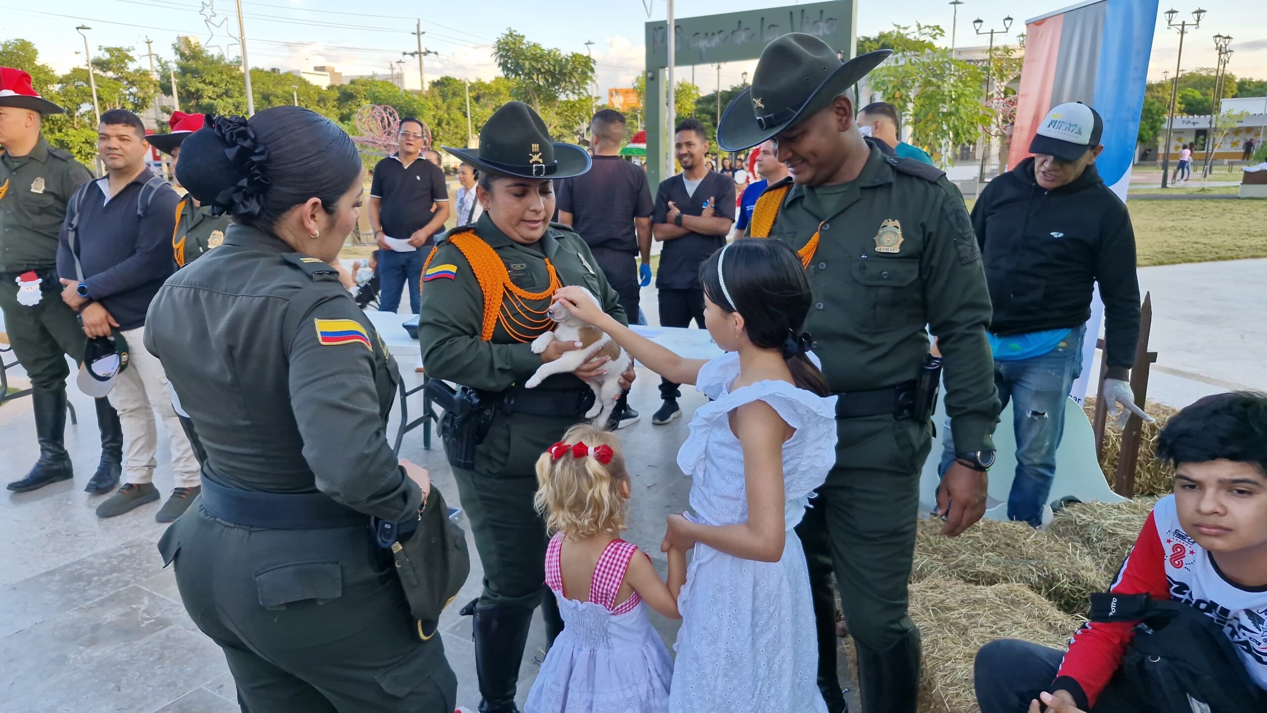 La jornada se cumplió con éxito en Valledupar. Foto: Policía Metropolitana