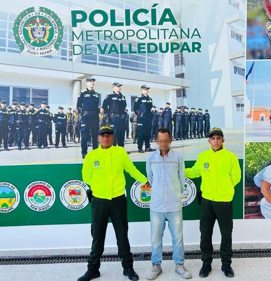 PIE DE FOTO: La captura de este hombre se dio luego de meses de investigación en su contra. Foto: Policía