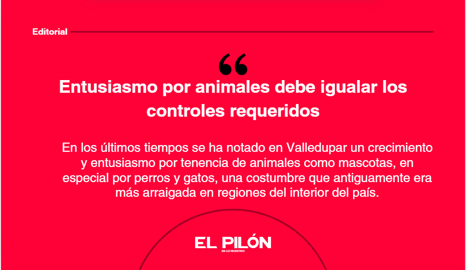 Entusiasmo por animales debe igualar los controles requeridos