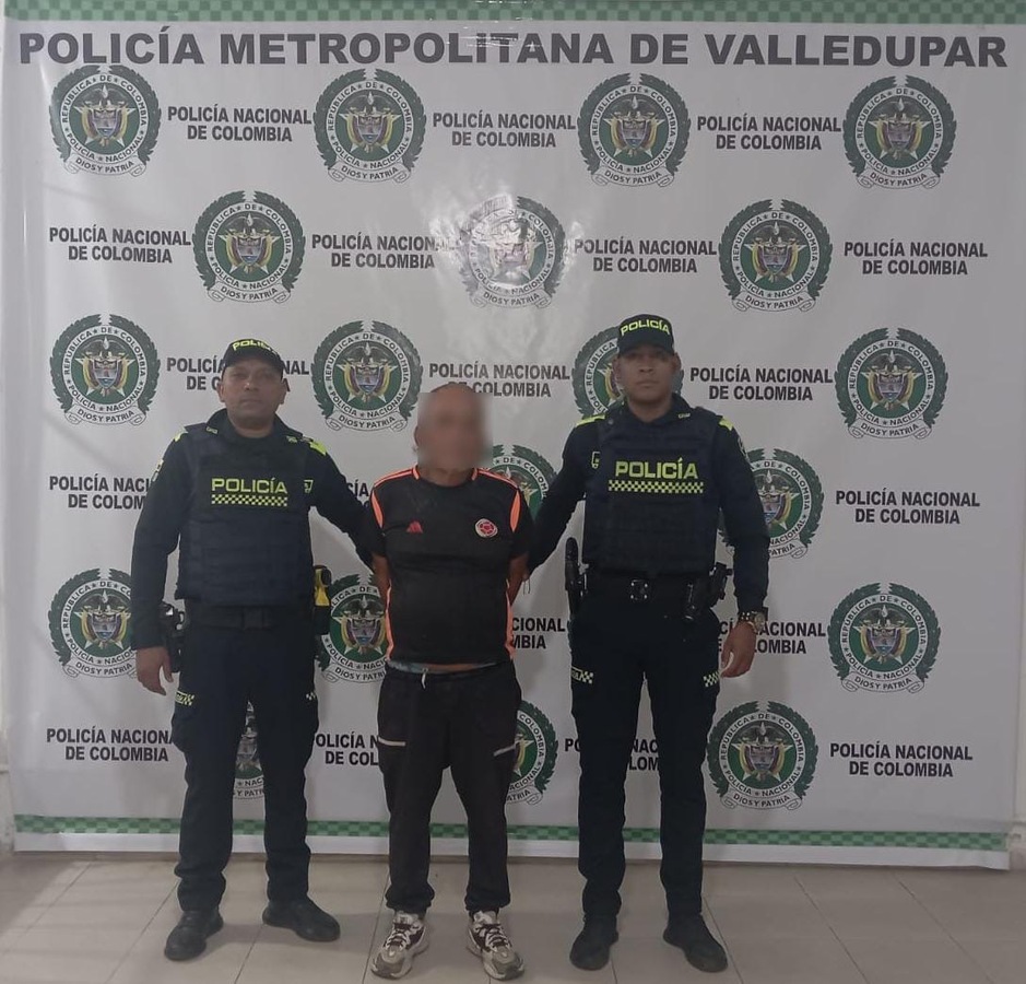 PIE DE FOTO: El capturado deberá responder las audiencias preliminares. Foto: Policía Metropolitana