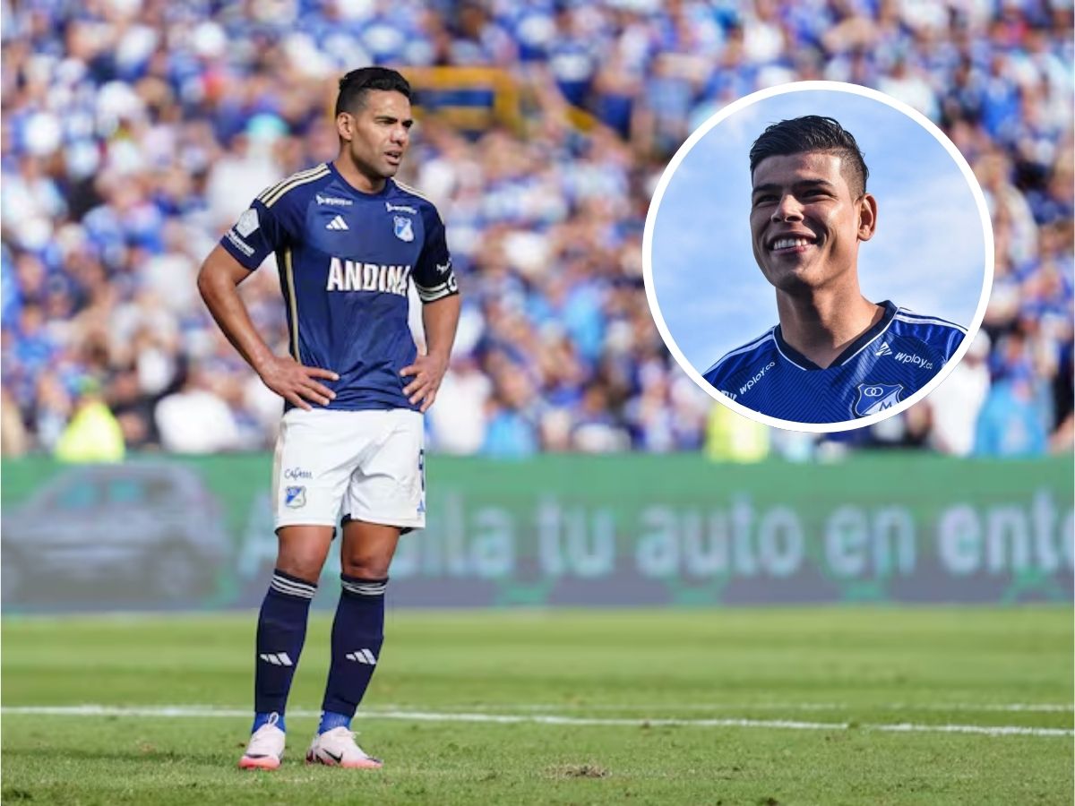 Vallenato Jorge Arias se despide de Falcao tras su salida de Millonarios