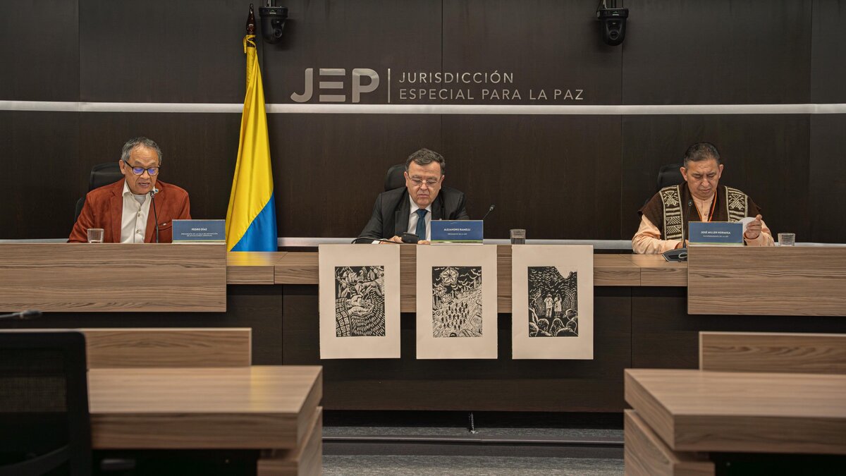 La Sala de Definición de Situación Jurídicas fueron audiencias realizadas en junio y diciembre del 2024 en Valledupar. Foto: JEP