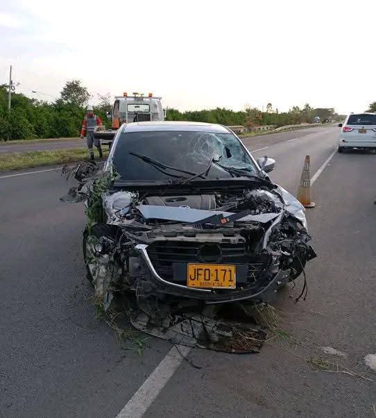 Tragedia en la vía Bosconia-Pueblo Nuevo: cinco muertos y un herido en accidente