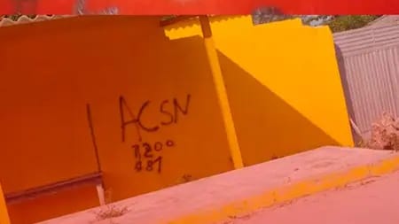 Alerta en El Copey: grafitis de las ACSN generan terror en Caracolicito