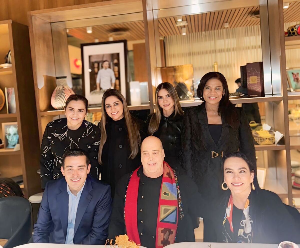 Gobernadora del Cesar, Elvia Milena Sanjuán, en Estados Unidos.