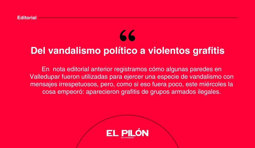 Del vandalismo político a violentos grafitis