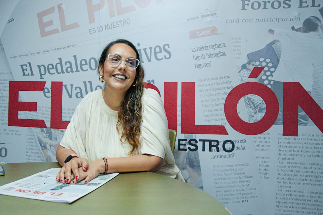 María Camila Rincón Ortega, periodista vallenata, recuerda mucho la influencia de su tío Rodolfo Ortega y canciones como Matilde Lina. Foto: Jesús Ochoa.