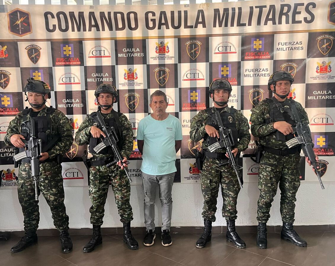 Judicializan a alias Patamala, cabecilla del ELN implicado en atentados y homicidios en el Cesar