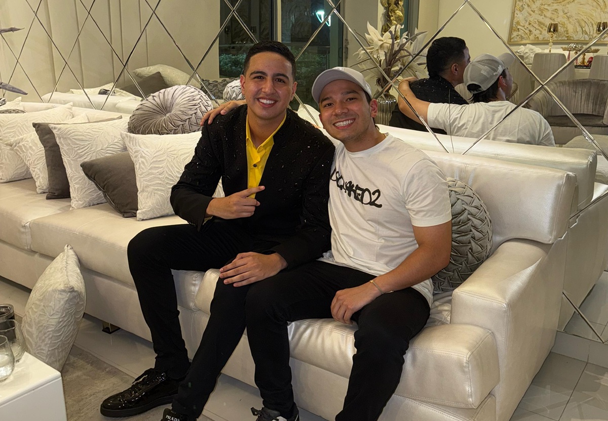 Martín Elías Jr. presentó a Carlos Daniel Bloom como su nuevo manager: “A dejar huella en el vallenato”