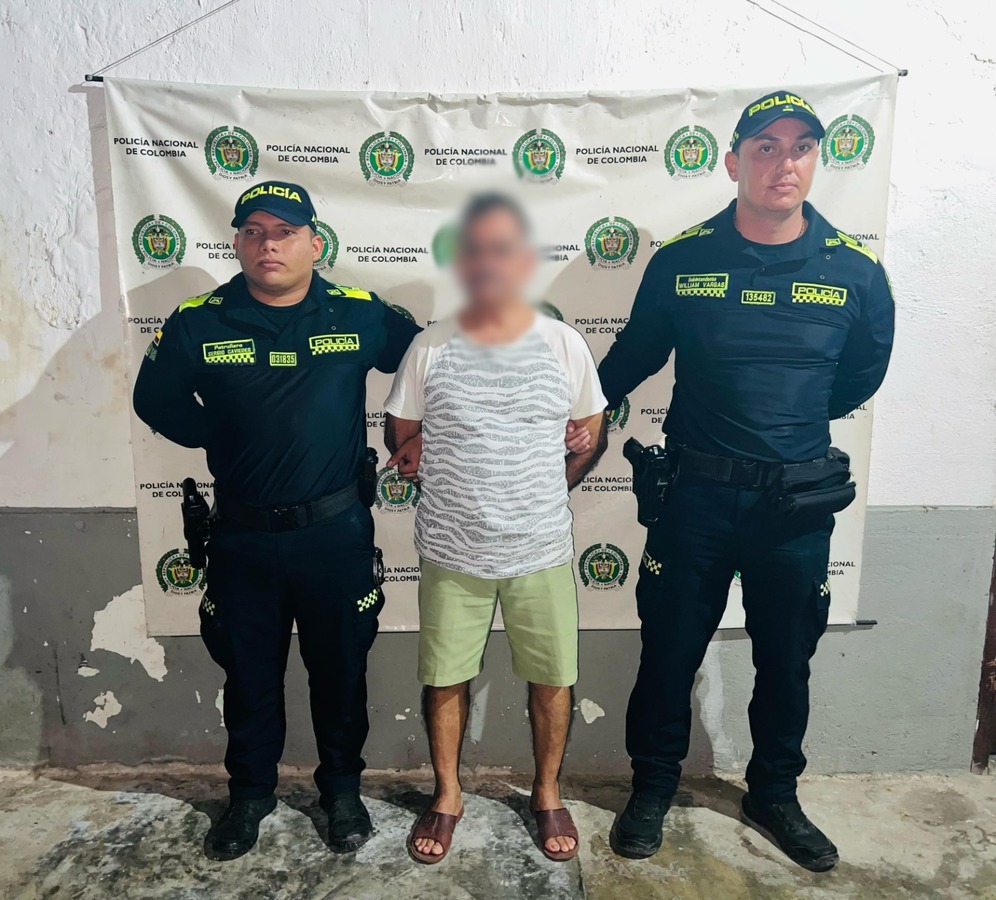 Capturan a adulto mayor de 67 años por acceso carnal violento en Gamarra, Cesar