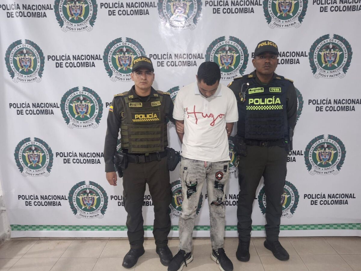 Capturan a un hombre por el delito de hurto calificado y agravado en Valledupar