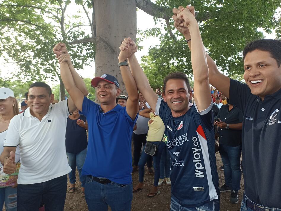 Didier Lobo, Juan Carlos García, Ape Cuello y José Mario Rodríguez