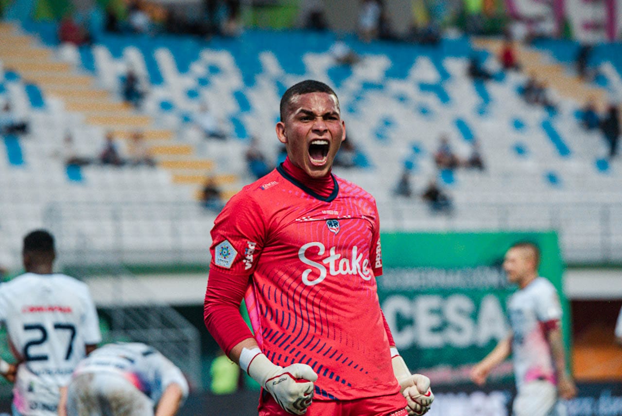 Con un arquero ‘payaso’ pero eficiente, Fortaleza le sacó un punto al Alianza Valledupar