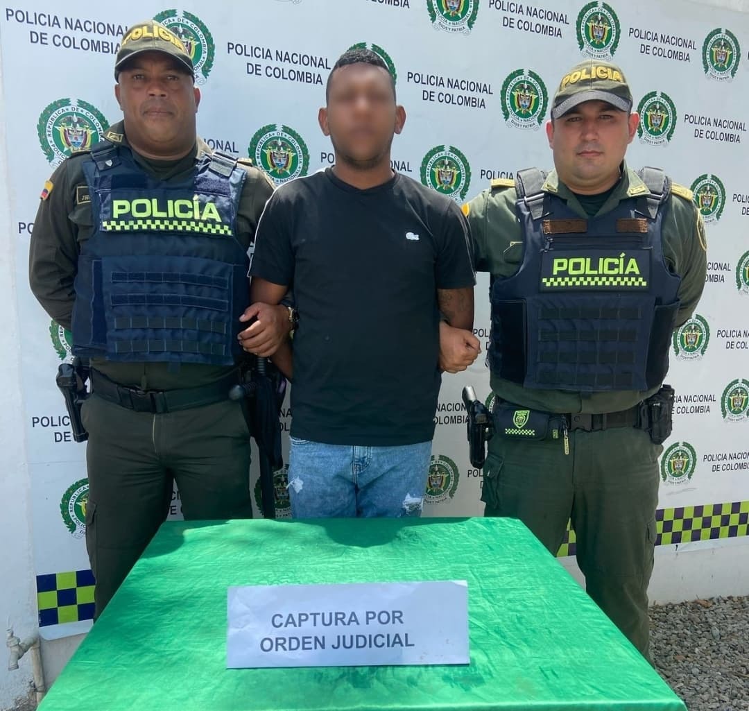 Capturan a joven de 24 años por tráfico de estupefacientes en Agustín Codazzi