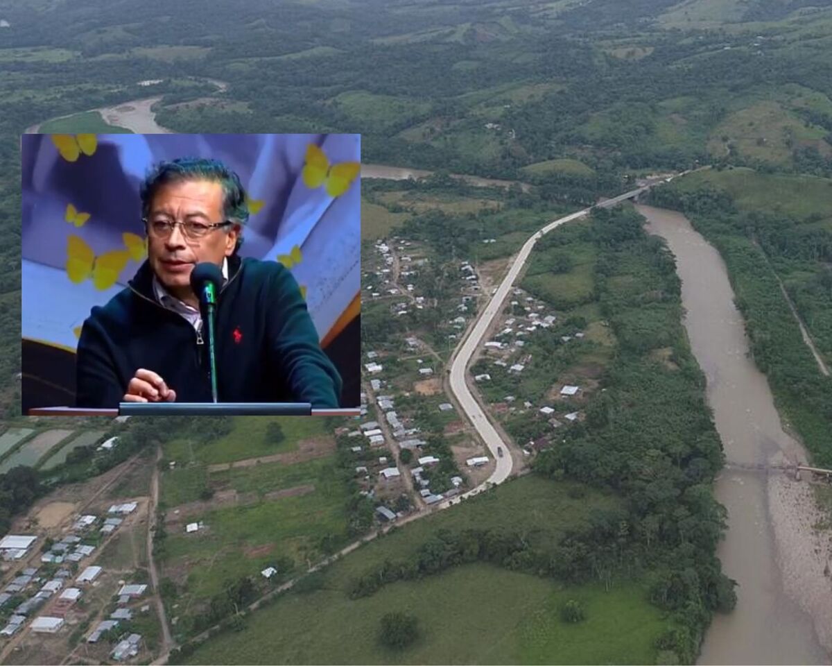 Petro cuestiona falta de vía hacia el Catatumbo: ‘Más allá de Gamarra-Ocaña, ni un metro de pavimento”