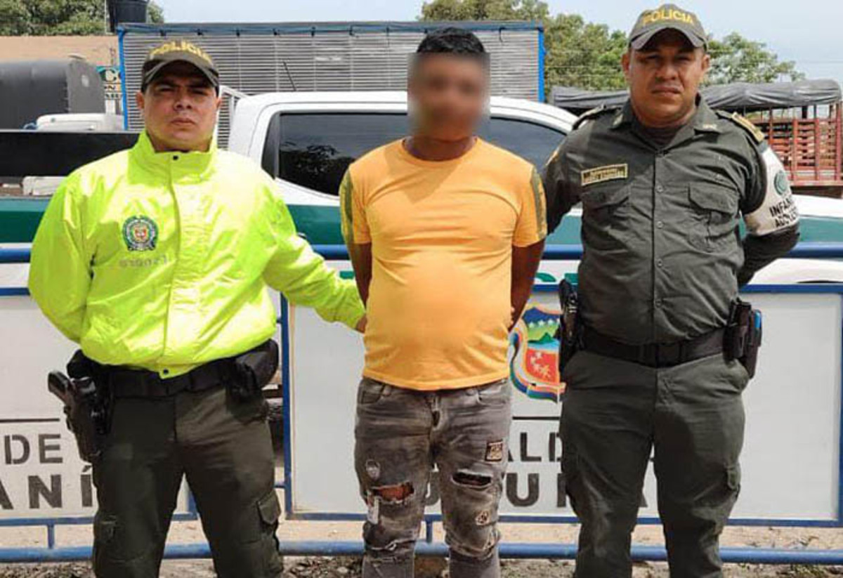 Capturan a hombre en zona rural de Curumaní por acceso carnal violento