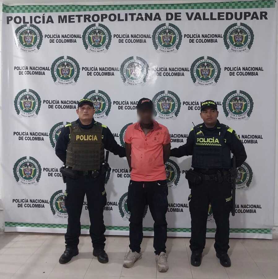 Capturado en zona rural de Valledupar hombre que atacó con machete a su expareja