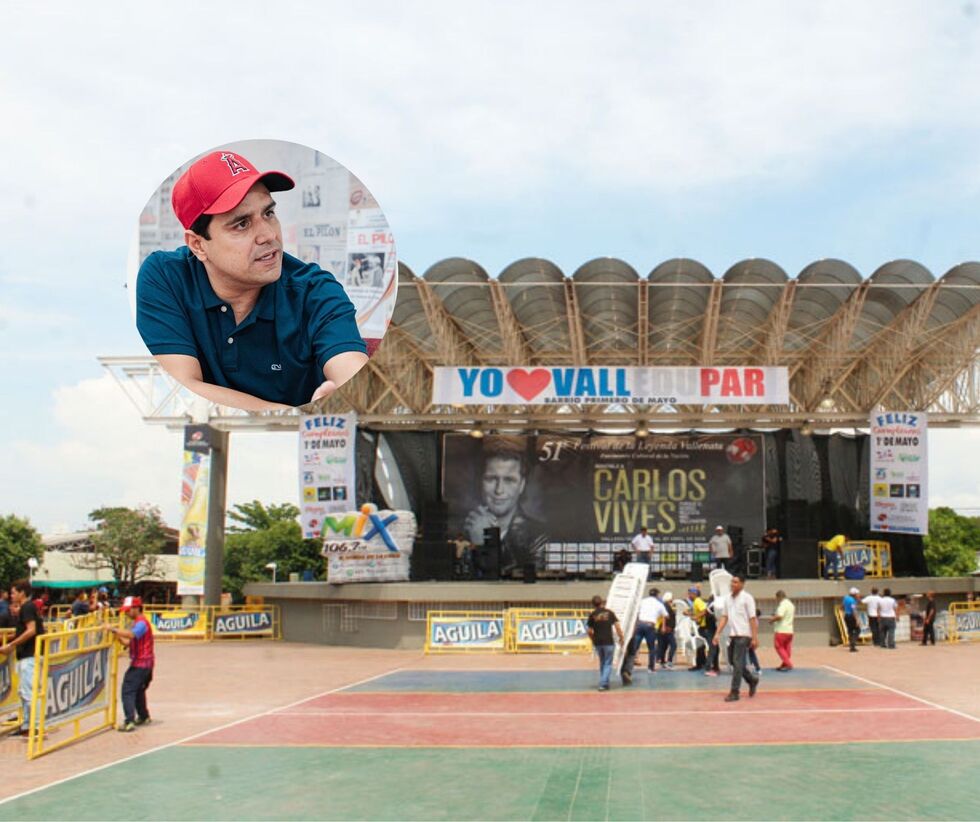 Proponen transmitir conciertos y concursos del Festival Vallenato en parques con pantalla grande