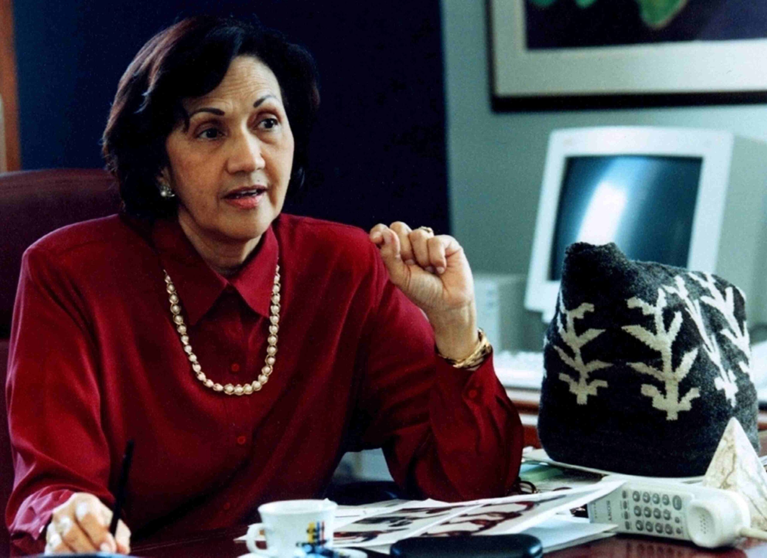 La señora Consuelo Araújo Noguera