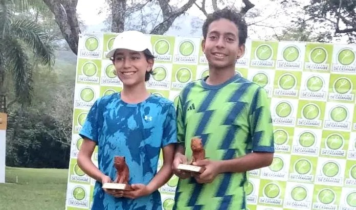 Tenista cesarense Juan Pablo Solano, campeón nacional de dobles en Yopal
