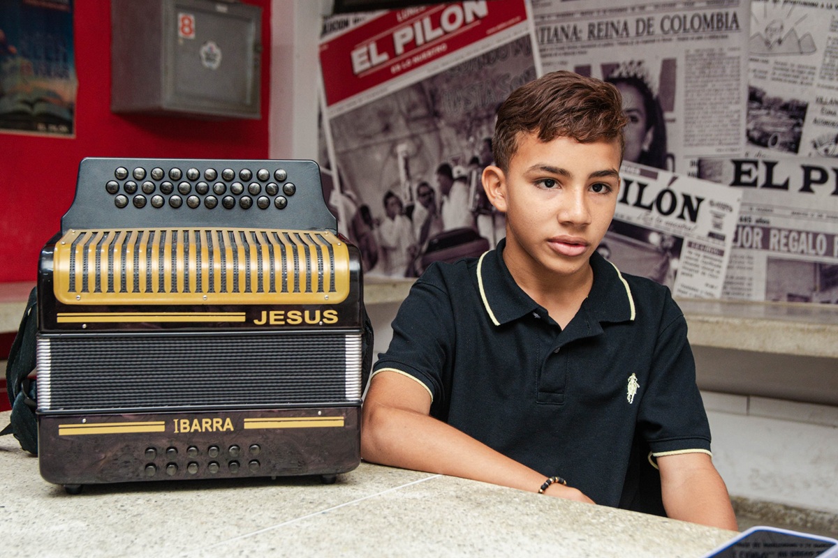 Jesús Ibarra, acordeonero samario que anhela ser Rey Vallenato Infantil: “Es un sueño”