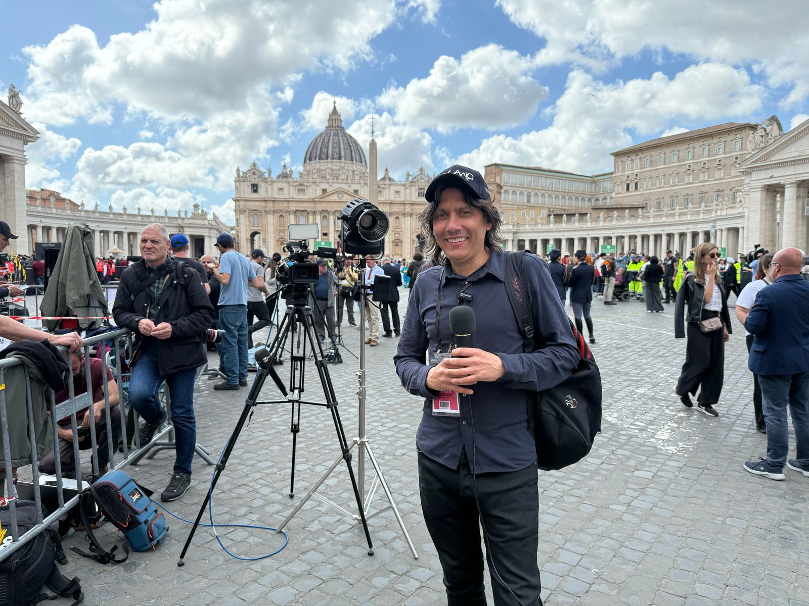 Mi encuentro con el papa Francisco, un cubrimiento histórico