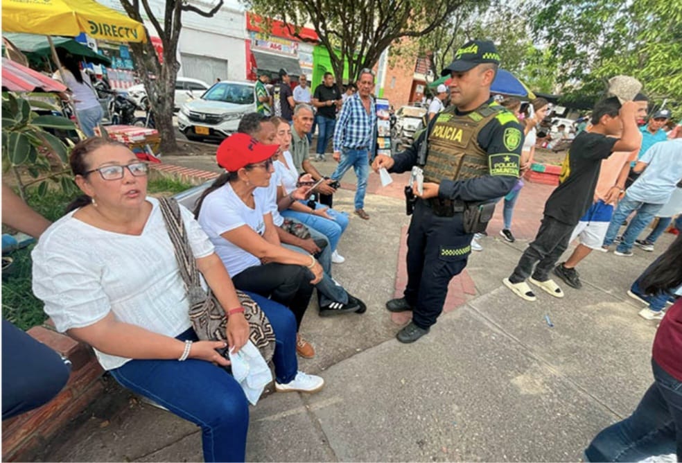 Policía realizó capacitaciones para contrarrestar delitos en Aguachica