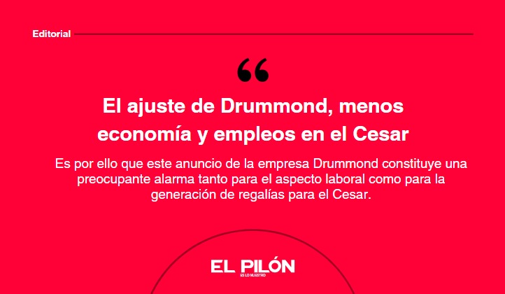 El ajuste de Drummond, menos economía y empleos en el Cesar