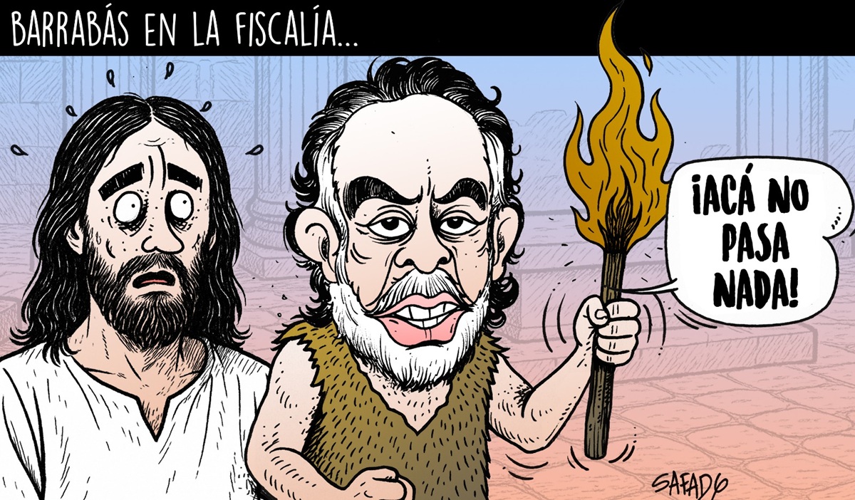 Barrabás en la Fiscalía