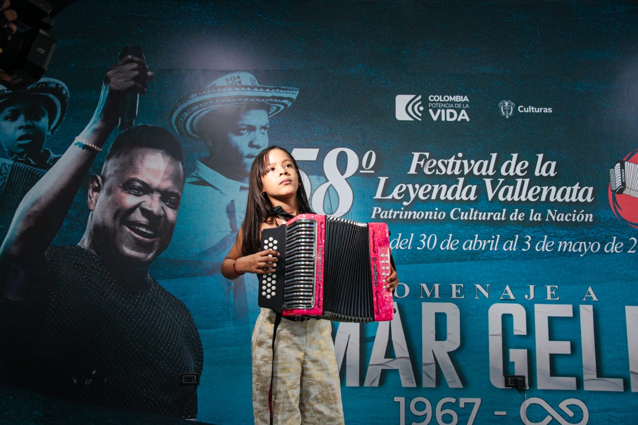 Brinna Tamara, la tataranieta de Francisco El Hombre que quiere coronarse en el Festival Vallenato 2025