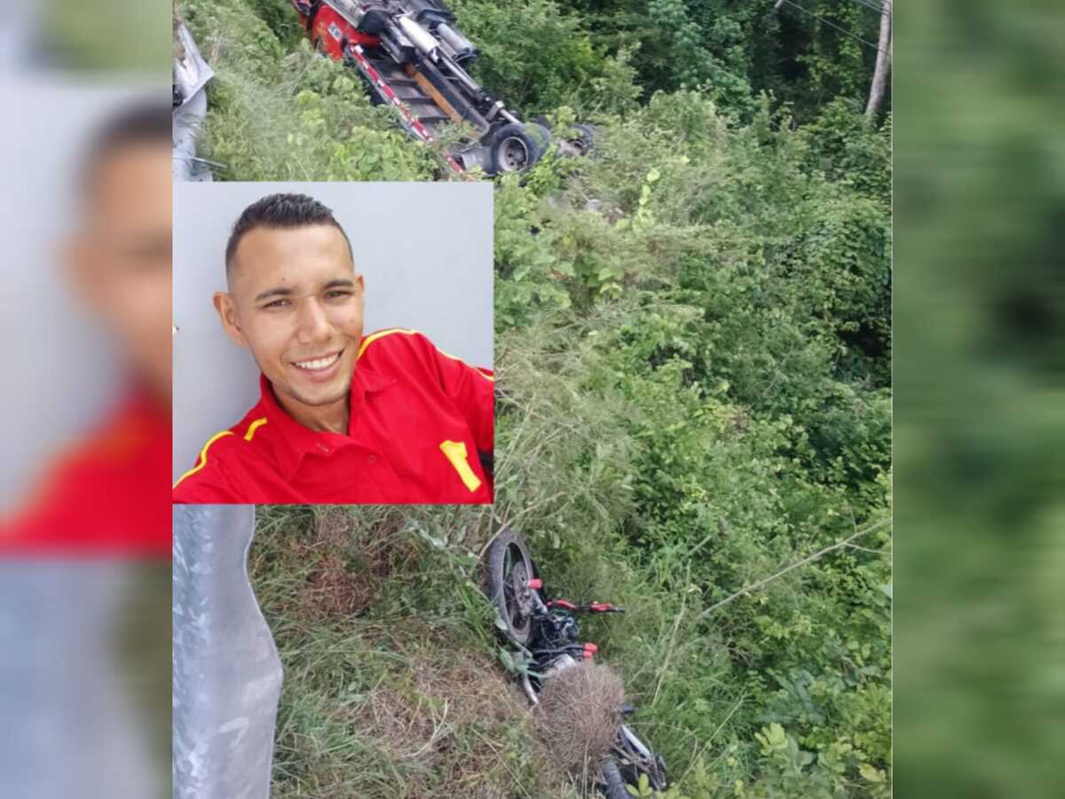 Motociclista fallece al chocar contra un camión en la vía La Mata-Pelaya