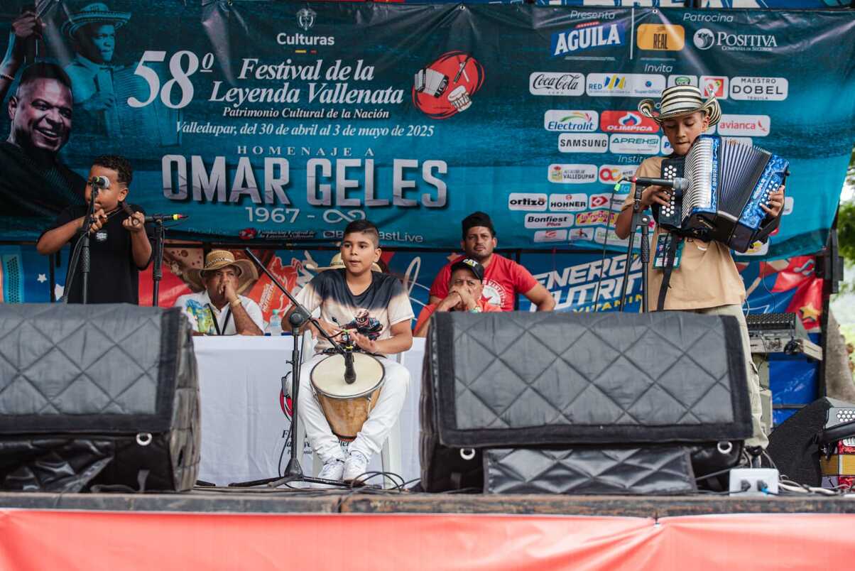38 niños y 16 niñas compiten por ser los reyes infantiles del acordeón en el Festival Vallenato 2025 