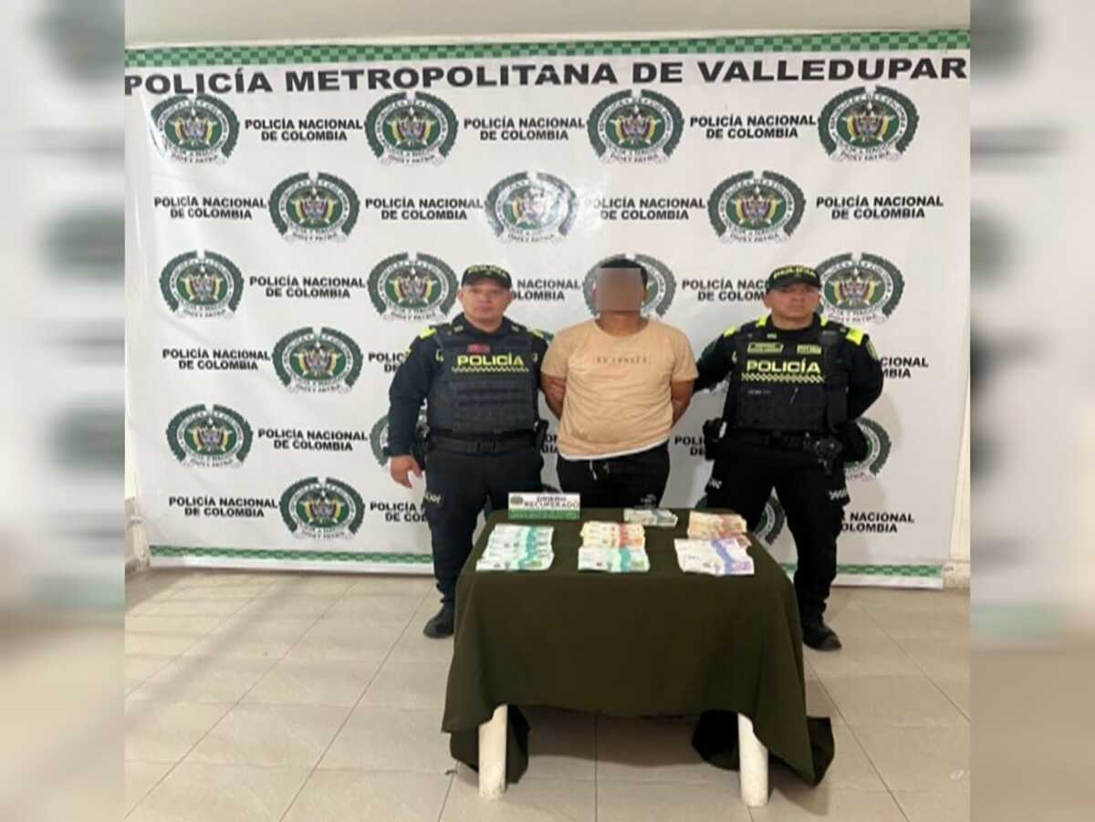 Judicializan a hombre señalado de robar más de $26 millones en banco de Valledupar