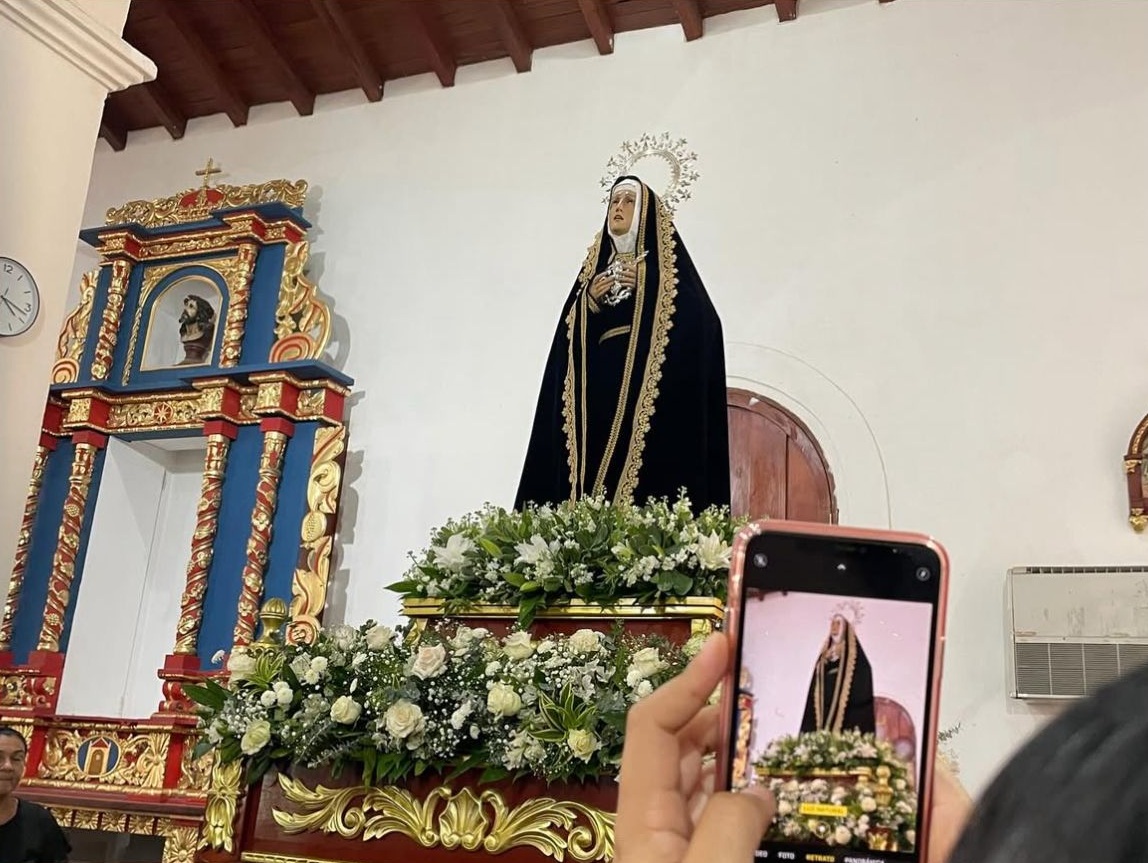 Devoción a La Dolorosa en la parroquia Inmaculada Concepción el Miércoles Santo: programación y recorrido de la procesión