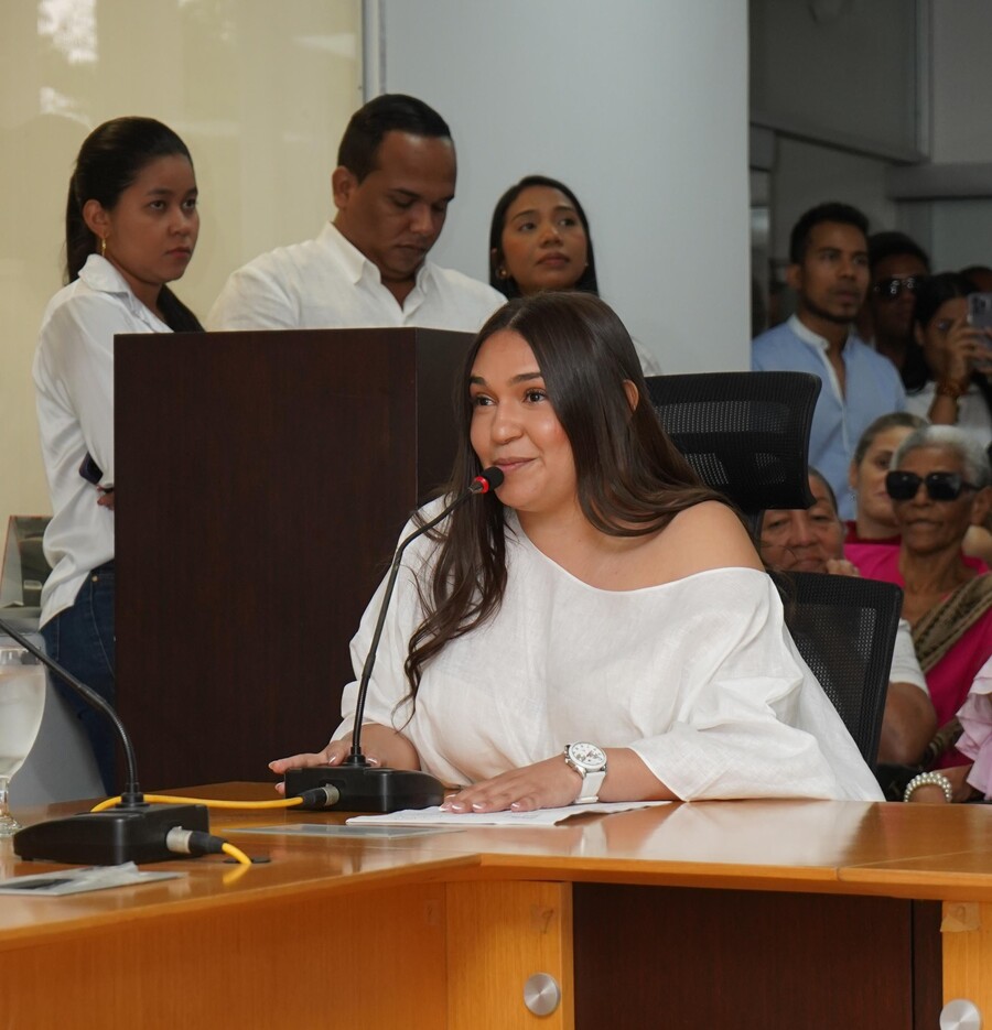 María Cecilia Ochoa, nueva diputada del Cesar