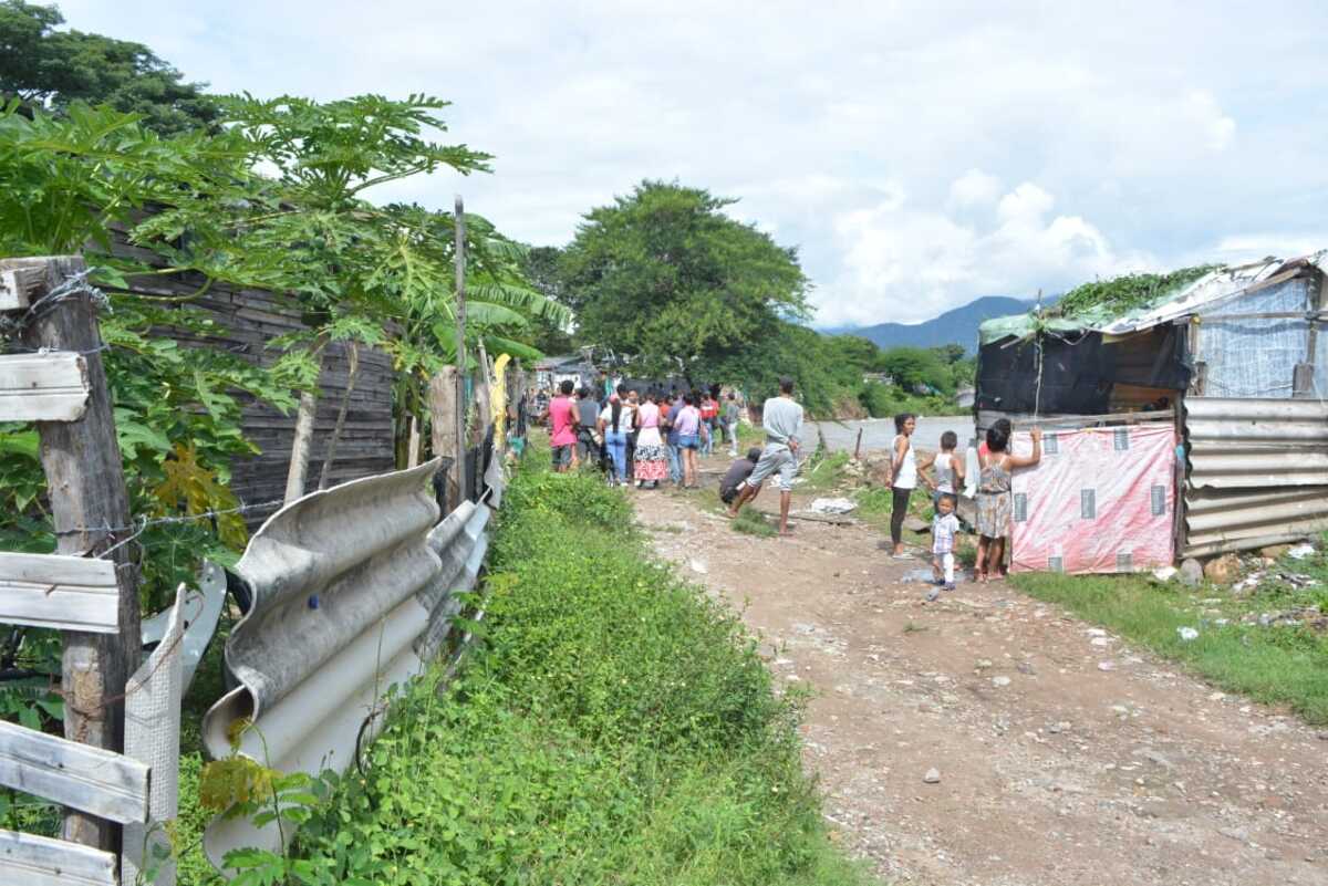 Matan a un joven en la margen derecha del río Guatapurí: hallan panfleto del ACSN en el lugar
