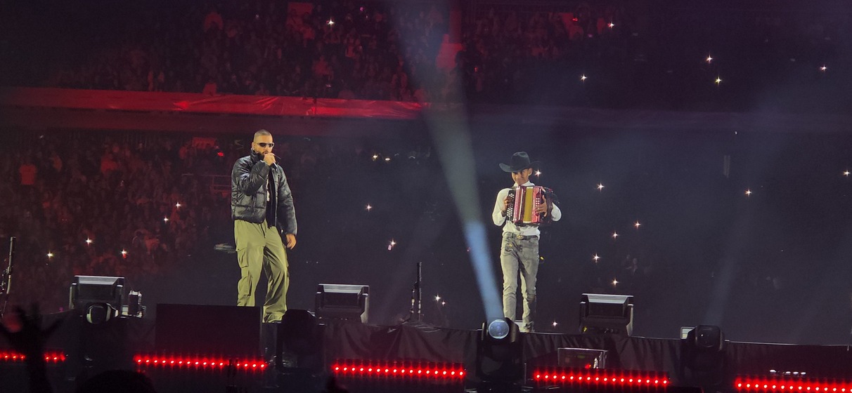 Rey Vallenato Infantil 2025 tocó en concierto de Maluma en el estadio El Campín en Bogotá