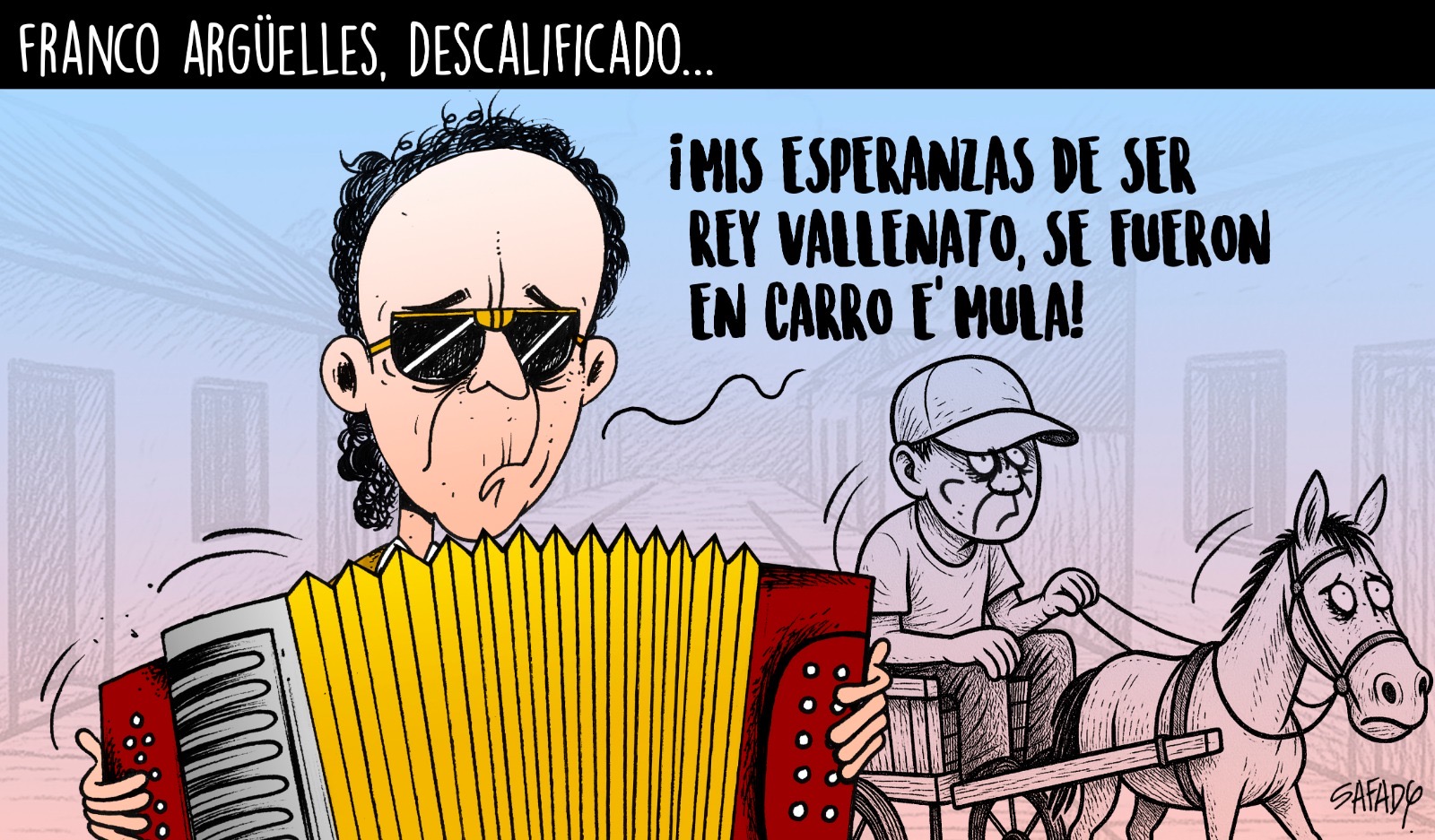 Franco Argüelles descalificado