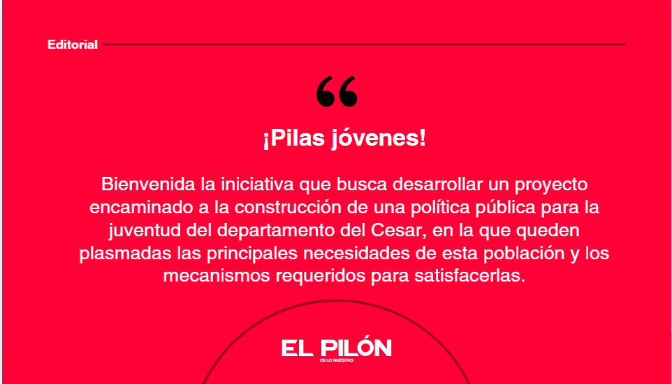 ¡Pilas jóvenes!