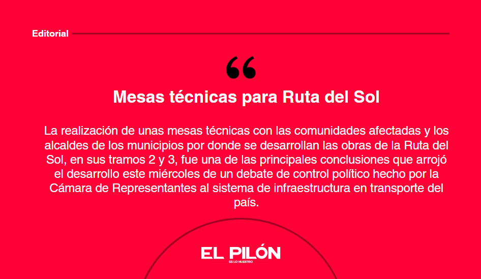 Mesas técnicas para Ruta del Sol