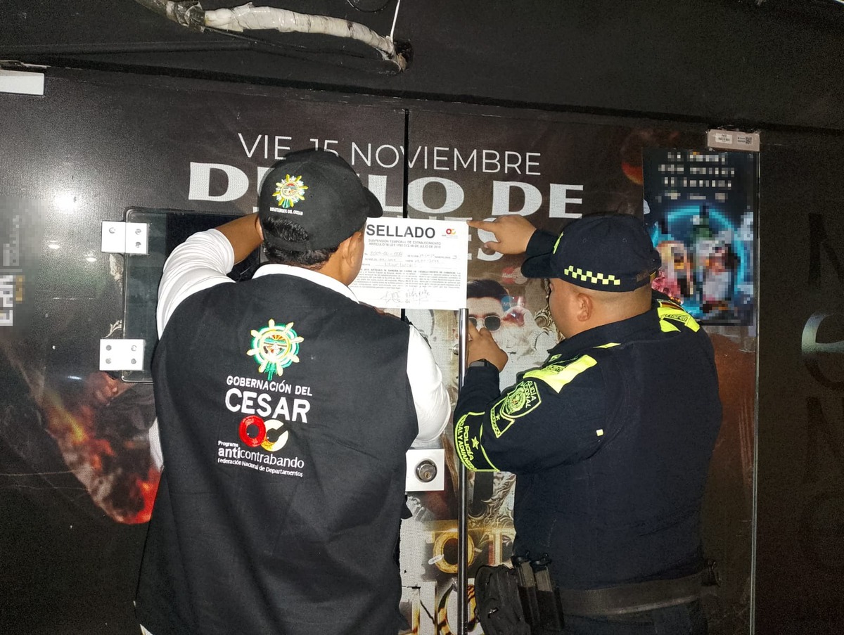 Policía incauta licor ilegal y cierra locales durante el Festival Vallenato 2025