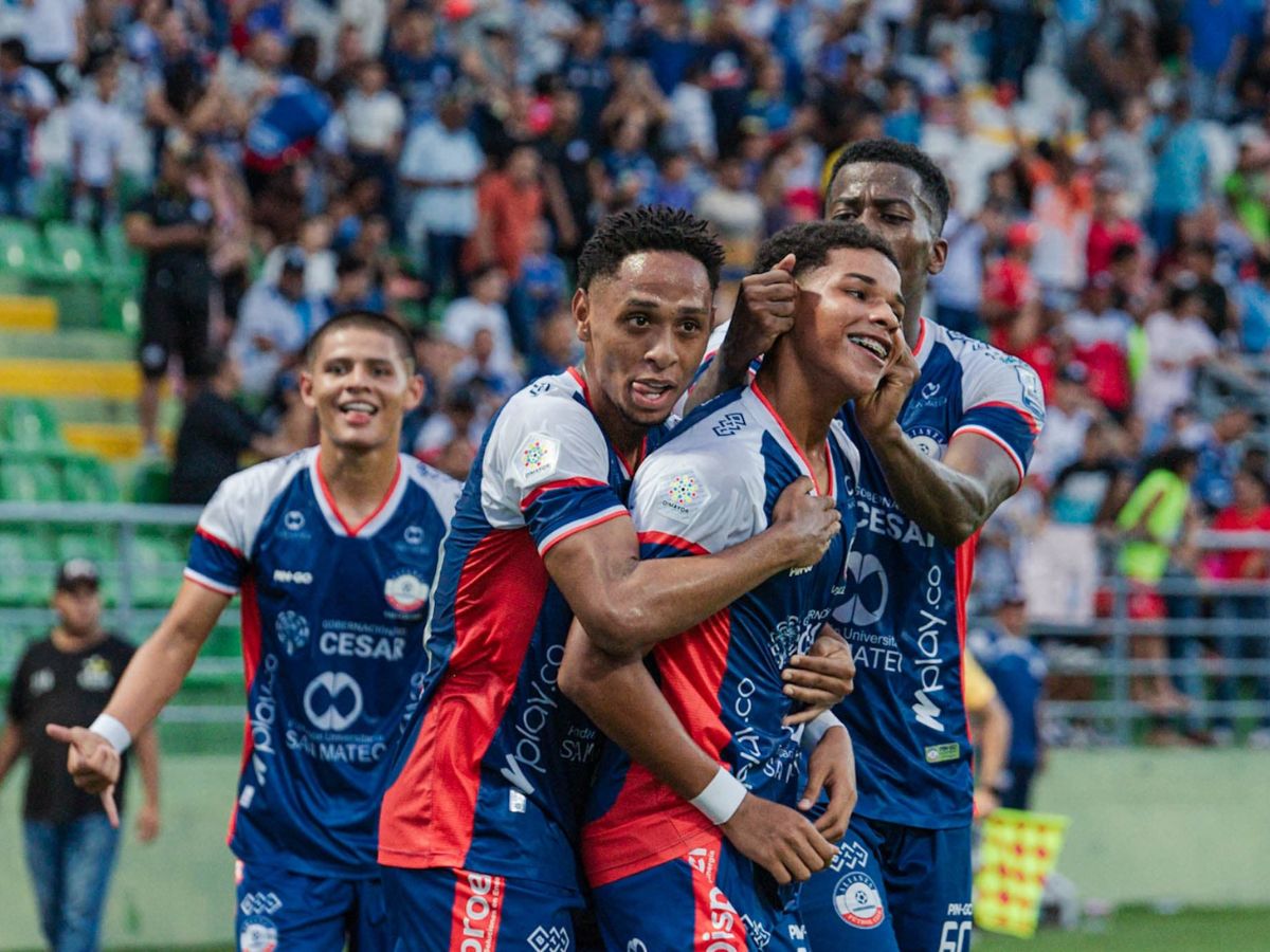 Alianza Valledupar despidió el semestre goleando en casa a Santa Fe