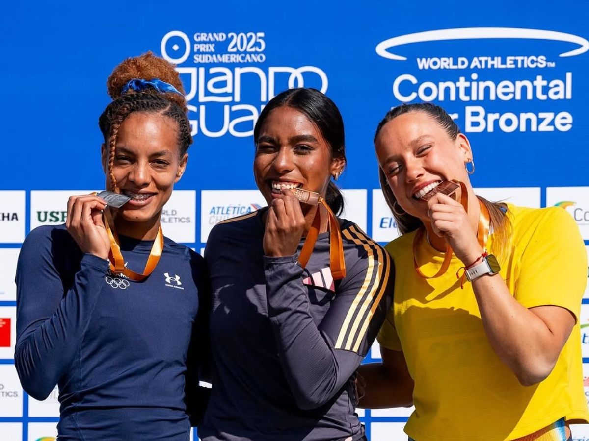 ¡Imparable! Atleta vallenata Natalia Linares campeona en Chile