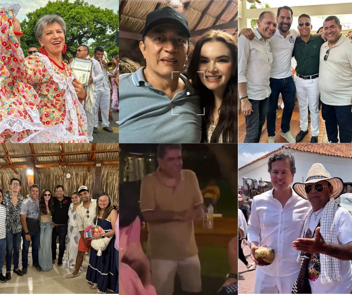 Politicos que se parrandearon el Festival Vallenato