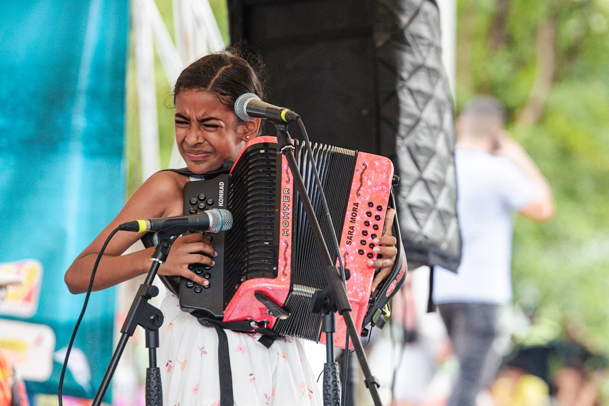 La cordobesa Sara Valentina Mora quedó en el podio de Festival Vallenato 2025 y quiere ser maestra de acordeón