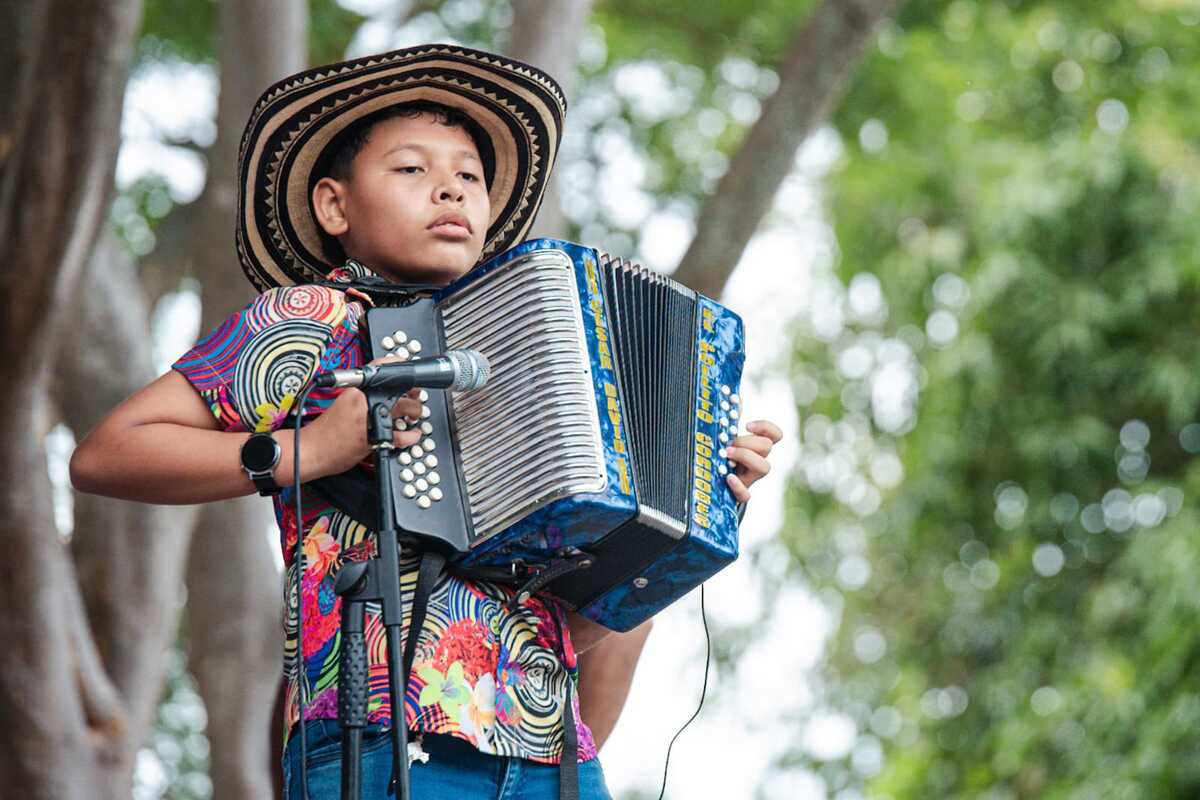 El cordobés César Pestana ocupó el segundo puesto de Acordeonero Infantil en el Festival Vallenato 2025