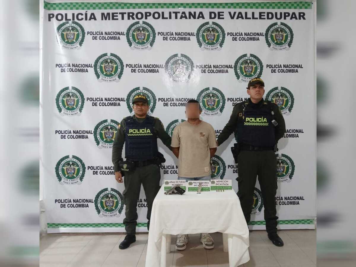 Amenazó con una pistola a padre e hija: fue capturado en Valledupar