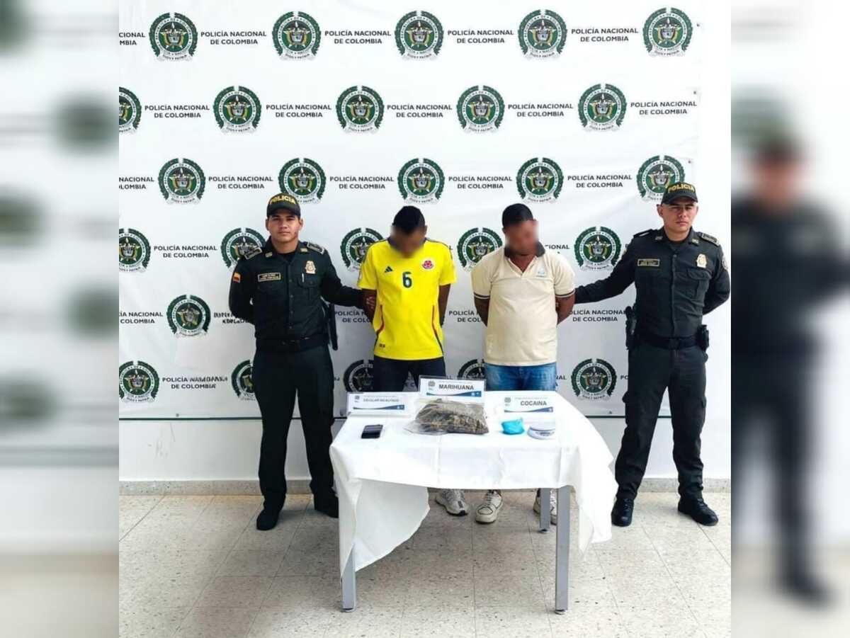Desmantelan punto de expendio de droga en el sur de Valledupar: dos capturados 
