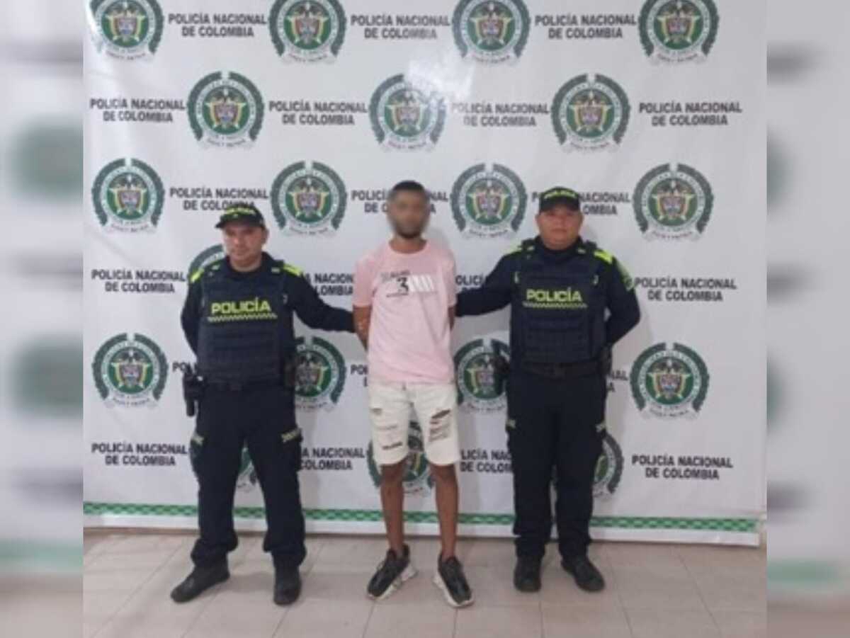 Hombre fue capturado mientras agredía físicamente a su pareja en Valledupar